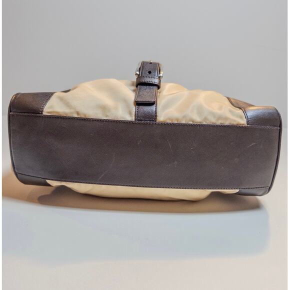 Prada Tessuto Y2K Crux Lino+Moro BR0857 Semitracolla Nylon Leather Shoulder Bag - Picture 5 of 16